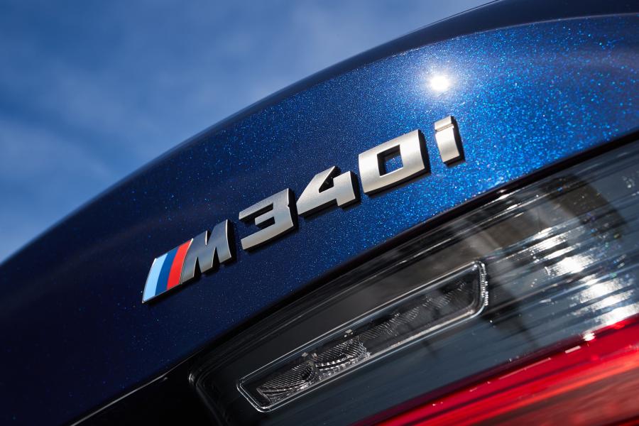 Логотип BMW M340i xDrive (G20) 2019 года  (WW) (фото 60 из 78)